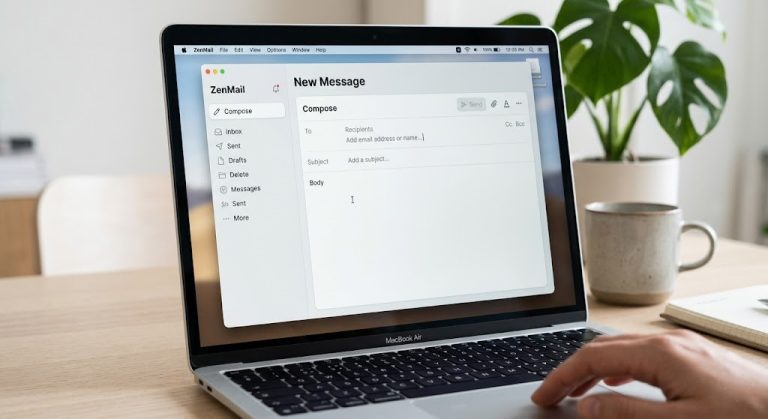send blank email
